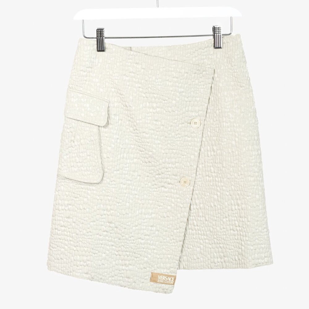 Versace Jeans Couture Quilted Wrap Skirt